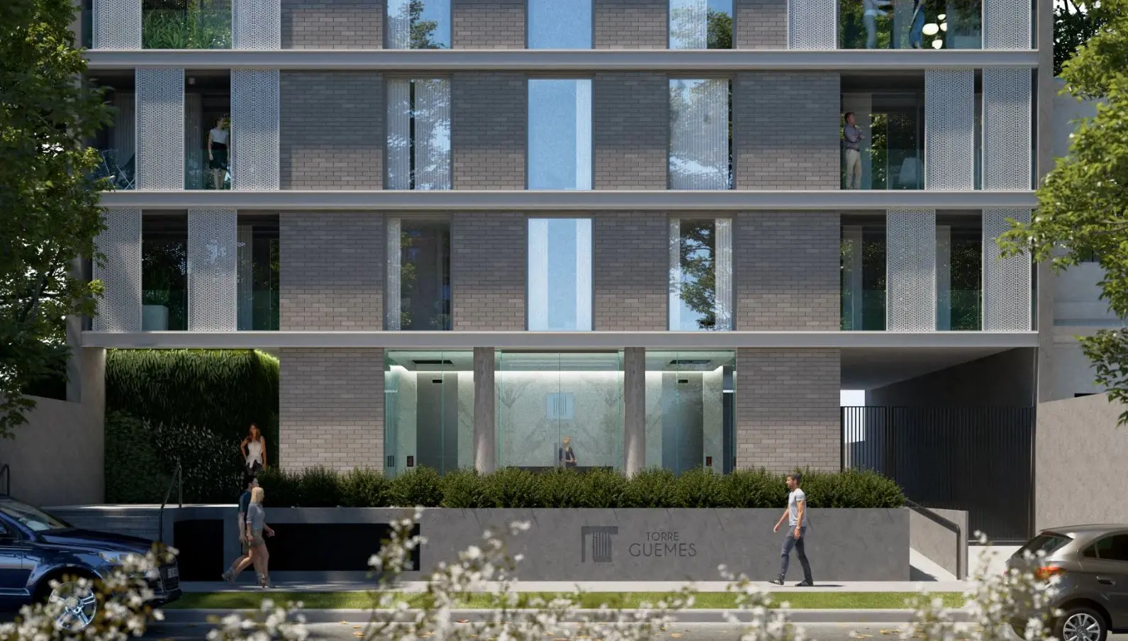 Torre G&uuml;emes - Animaci&oacute;n 3D Arquitect&oacute;nica