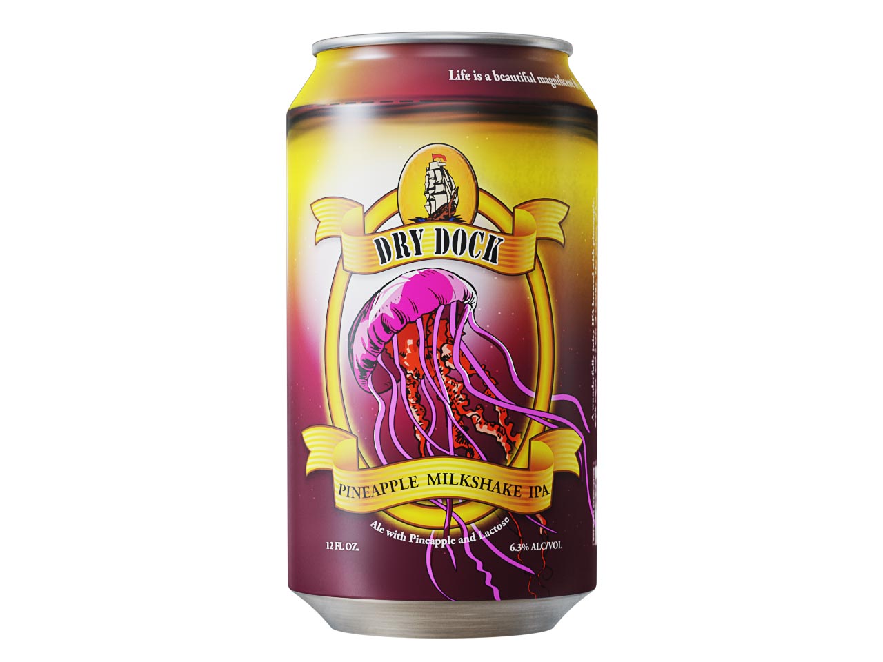Beverage Can Product Render - 3D Product Rendering