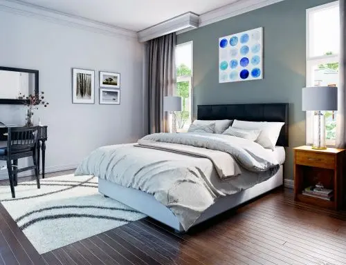 Master Bedroom - 3D Interior Rendering